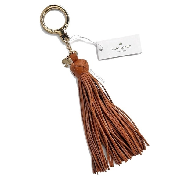 Kate Spade Tassel Keychain Bag Charm - Picture 1 of 8